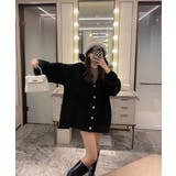シャギーカーディガンゴールドボタン韓国風 | Miniministore | 詳細画像6