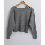 オフショルダーニットトップス肩見せ秋冬服 | Miniministore | 詳細画像35 