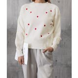 クルーネックハート柄ニットセーター韓国風 | Miniministore | 詳細画像16 