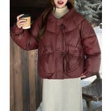 エコダウンジャケットファー襟中綿アウター | Miniministore | 詳細画像16