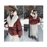 エコダウンジャケットファー襟中綿アウター | Miniministore | 詳細画像20