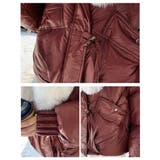 エコダウンジャケットファー襟中綿アウター | Miniministore | 詳細画像21