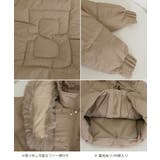 エコダウンジャケットファー襟中綿アウター | Miniministore | 詳細画像30