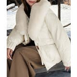 エコダウンジャケットファー襟中綿アウター | Miniministore | 詳細画像8