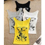 Y2Kタンクトップカップ付きキャミソール | Miniministore | 詳細画像28 