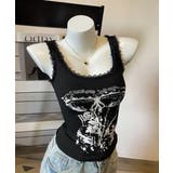 Y2Kタンクトップカップ付きキャミソール | Miniministore | 詳細画像30 