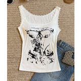 Y2Kタンクトップカップ付きキャミソール | Miniministore | 詳細画像34 