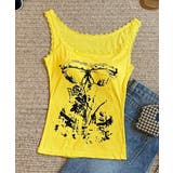 Y2Kタンクトップカップ付きキャミソール | Miniministore | 詳細画像35 