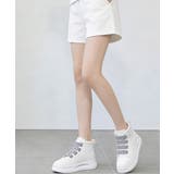 厚底スニーカーハイカットベルクロ靴韓国風 | Miniministore | 詳細画像12 