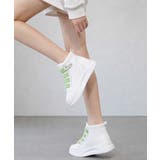 厚底スニーカーハイカットベルクロ靴韓国風 | Miniministore | 詳細画像15 