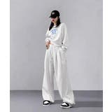 カレッジロゴスウェットセットアップパンツ | Miniministore | 詳細画像3 