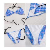 ハイレグビキニ上下セット チェック柄水着 | Miniministore | 詳細画像23