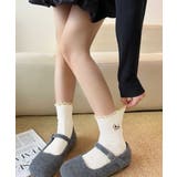 フリルソックス 犬柄 コットン靴下可愛い | Miniministore | 詳細画像4 