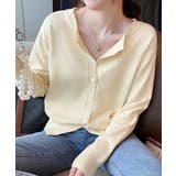 クルーネックニットカーディガン シンプル | Miniministore | 詳細画像10 