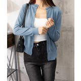 クルーネックニットカーディガン シンプル | Miniministore | 詳細画像30 