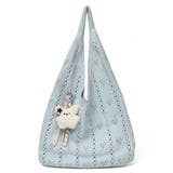 透かし編みニットトートバッグ肩掛け鞄A4 | Miniministore | 詳細画像32 