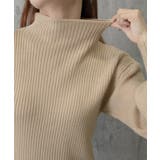 韓国風リブニットトップスハイネックニット | Miniministore | 詳細画像30 
