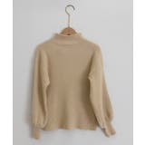 韓国風リブニットトップスハイネックニット | Miniministore | 詳細画像33 