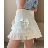 プリーツミニスカートチュール切替スカート | Miniministore | 詳細画像5