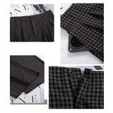 チェック柄ワイドパンツハイウエスト 秋冬 | Miniministore | 詳細画像24