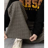 チェック柄ワイドパンツハイウエスト 秋冬 | Miniministore | 詳細画像28