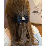 ブラック | パール ヘアアクセサリー 大人っぽい | Miniministore