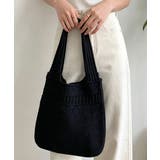 ブラック | ニットバッグ ショルダーバッグ レディース | SUNSHINE CLOSET