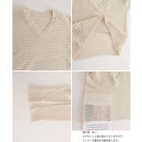 サマーニットVネックニットトップス韓国風 | Miniministore | 詳細画像18