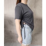 レディース アシンメトリー Tシャツ | Miniministore | 詳細画像9
