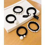 5点セット | パールヘアゴム5点セット大人可愛い髪飾り | Miniministore