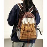 ブラウン | ドローコードリュックサック バックパック | Miniministore
