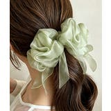 ミント | 大人可愛い シフォンシュシュ おしゃれヘアアクセサリー | SUNSHINE CLOSET