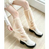 ベージュ | バレエコア シャーリングレッグカバー透け感 軽やか | SUNSHINE CLOSET