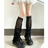 ブラック | バレエコア シャーリングレッグカバー透け感 軽やか | SUNSHINE CLOSET