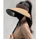 UV対策ハットつば広麦わらサンバイザー帽 | Miniministore | 詳細画像2