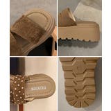厚底サンダル ドット柄ミュールサンダル夏 | Miniministore | 詳細画像17 