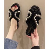 パールミュールサンダル韓国風バレエコア靴 | Miniministore | 詳細画像10