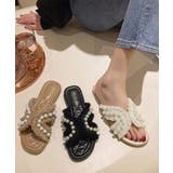 パールミュールサンダル韓国風バレエコア靴 | Miniministore | 詳細画像18