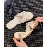 パールミュールサンダル韓国風バレエコア靴 | Miniministore | 詳細画像21