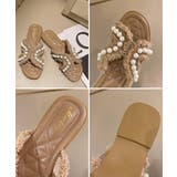 パールミュールサンダル韓国風バレエコア靴 | Miniministore | 詳細画像23