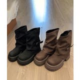 厚底ショートブーツレディースカバーブーツ | Miniministore | 詳細画像15
