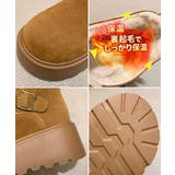 厚底ムートンブーツボアショートブーツ防寒 | Miniministore | 詳細画像32