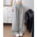 スウェットパンツハイウエストワイドパンツ | Miniministore | 詳細画像2