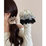 サテンシュシュ大きめ ボリュームヘアゴム | Miniministore | 詳細画像12