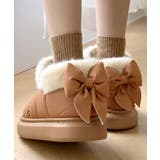 ファーブーツリボン厚底ショートブーツ防寒 | Miniministore | 詳細画像13