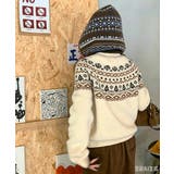 北欧風ニットバラクラバフードマフラー防寒 | Miniministore | 詳細画像19