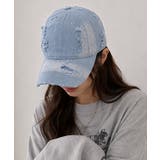 ヴィンテージデニムキャップ ダメージ加工 | Miniministore | 詳細画像10 