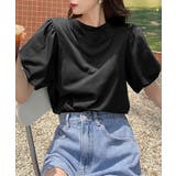 ブラック | 韓国風tシャツ レディース 半袖 お洒落 | Miniministore