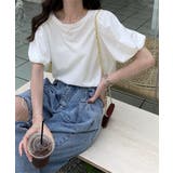 ホワイト | 韓国風tシャツ レディース 半袖 お洒落 | Miniministore