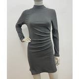 ミニ丈ギャザーワンピースハイネック韓国風 | Miniministore | 詳細画像7